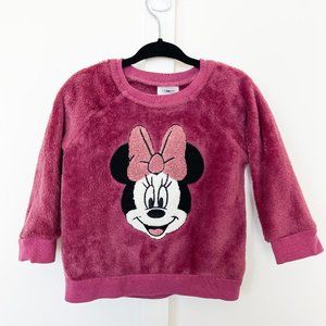 Minnie Mouse Disney Fleece Toddler Sweater size 24M